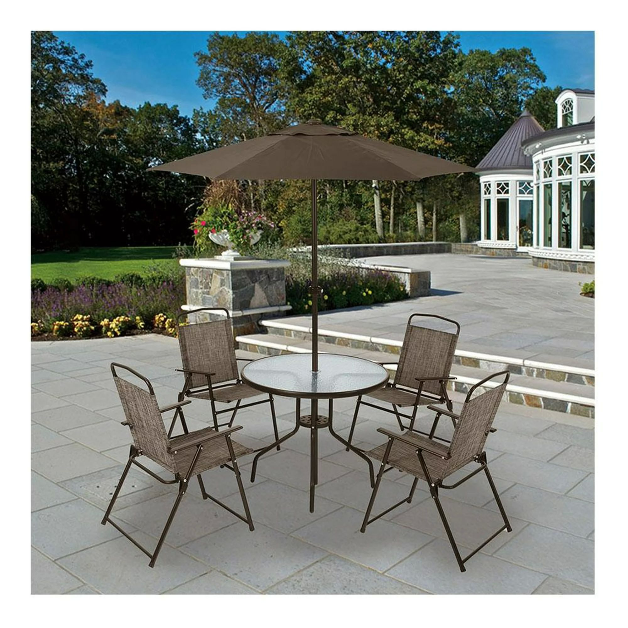 Set De Jardin Desayunador Juego De Mesa Y Sillas 6 Piezas