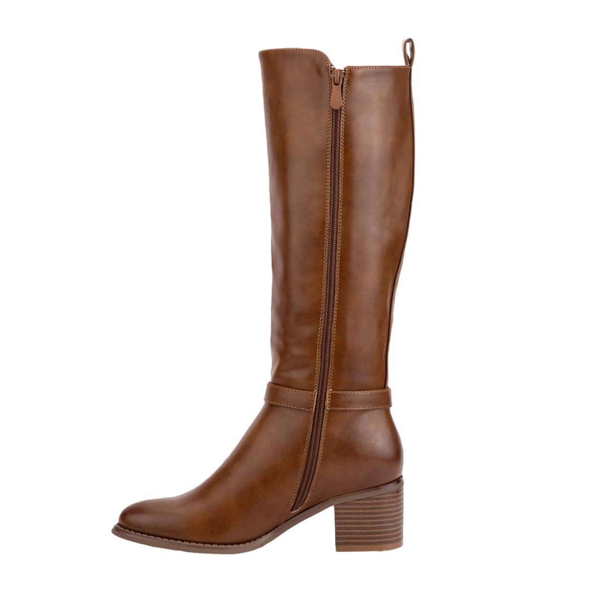 Botas de montar para mujer color cognac, marca Tierra Bendita, mod. 1085459