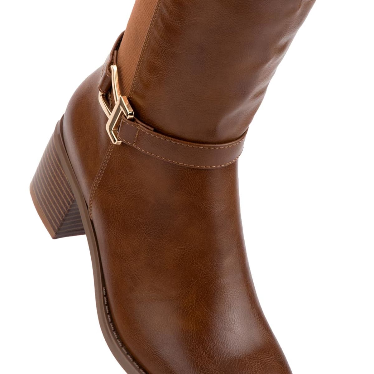 Botas de montar para mujer color cognac, marca Tierra Bendita, mod. 1085459