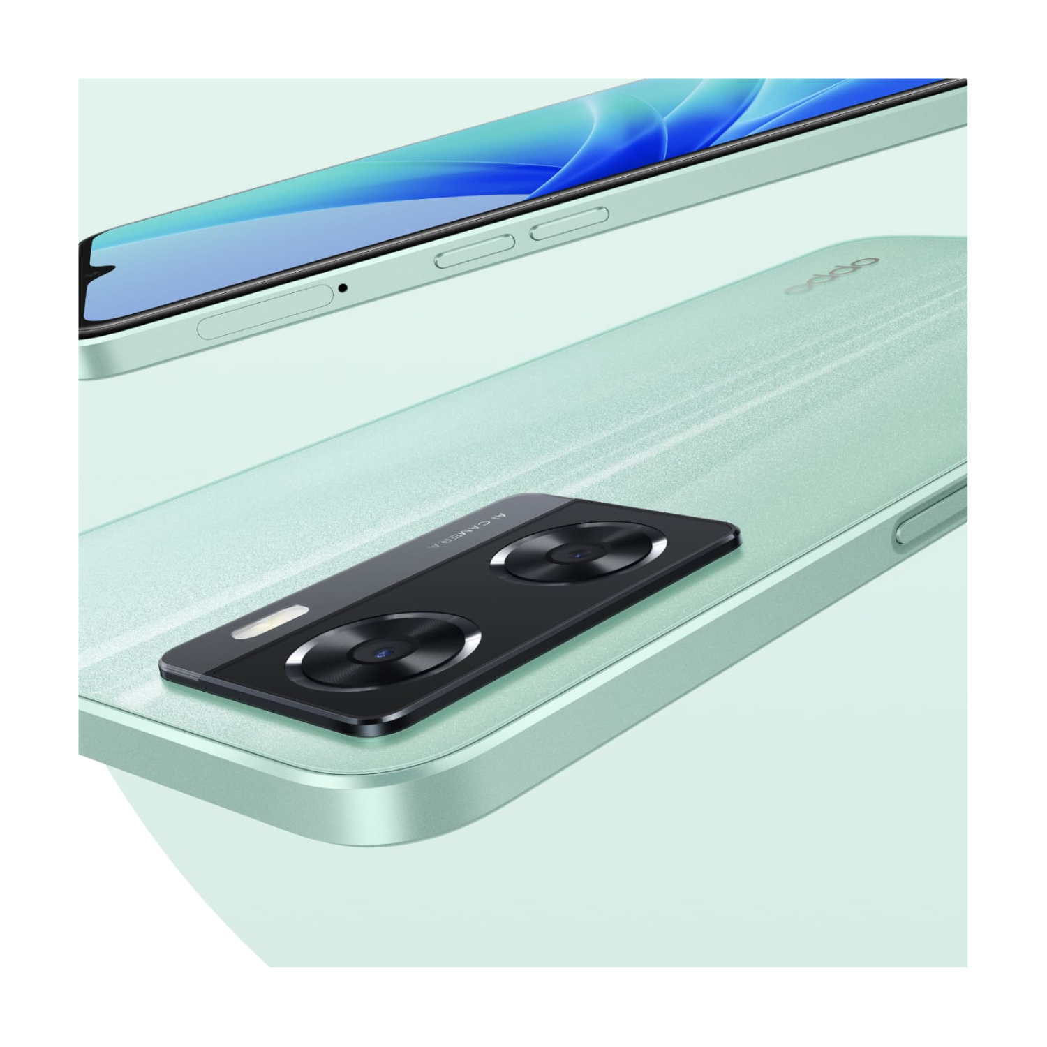 Celular Oppo A57 33w 5000mAh 4/128Gbs Liberado - Verde Brillante