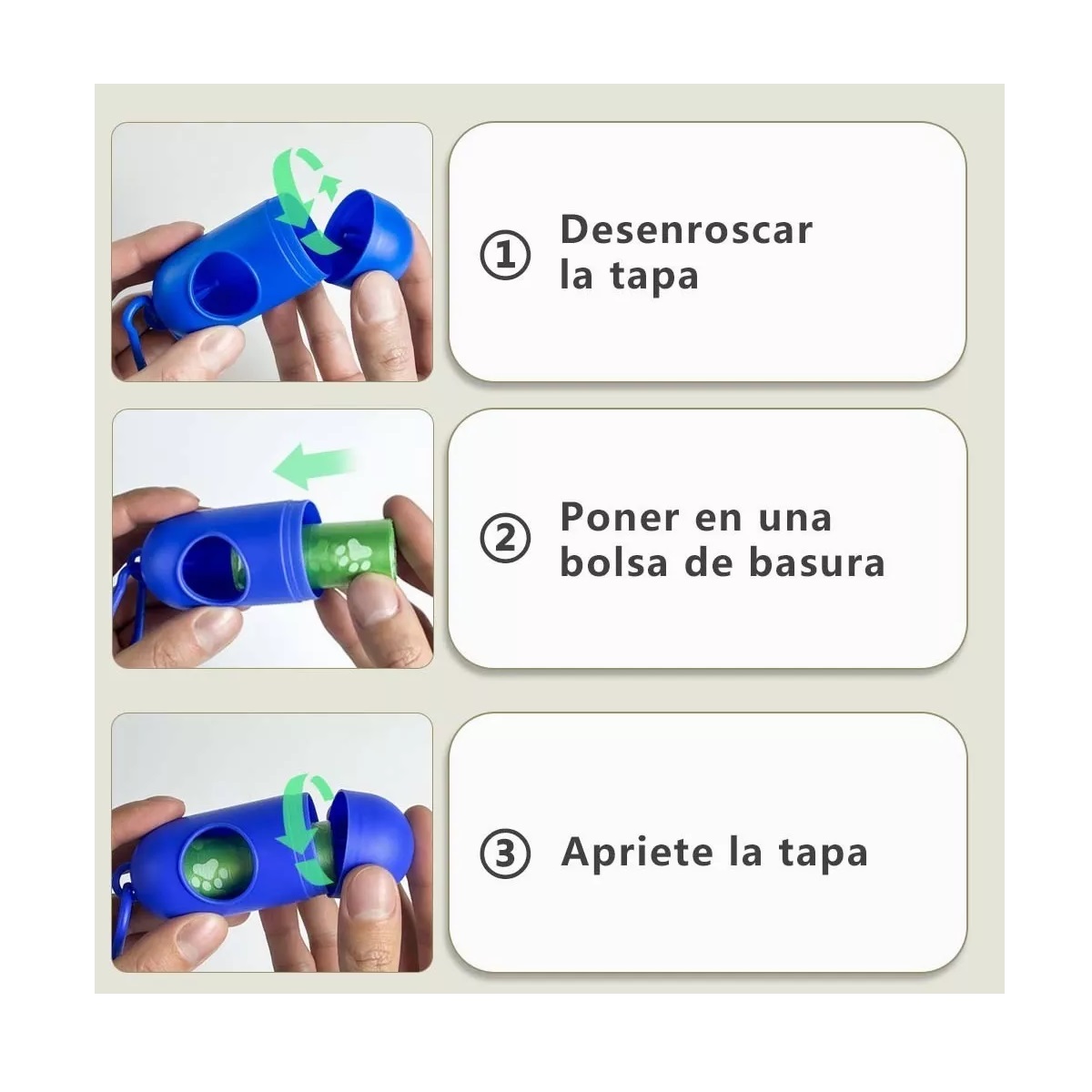 Kit 675 Bolsas Sanitarias (45 Rollos) / Recoger Heces Popo Perro