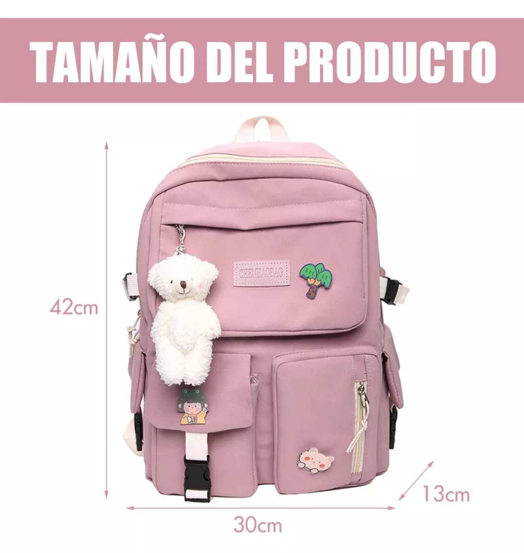 Mochila Gran Capacidad Para Laptop Mochila Escolar Casual