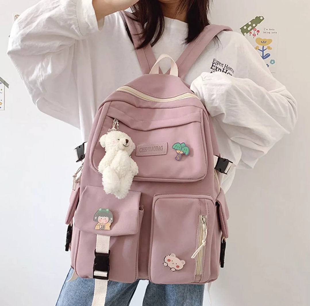 Mochila Gran Capacidad Para Laptop Mochila Escolar Casual