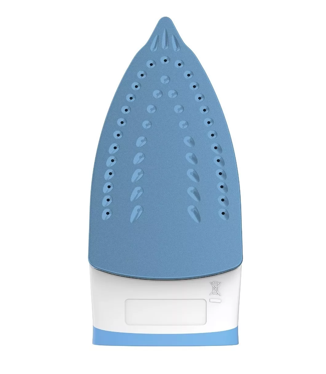 Plancha Ropa Suela Antiadherente Y Vapor Vertical Desinfecta Azul