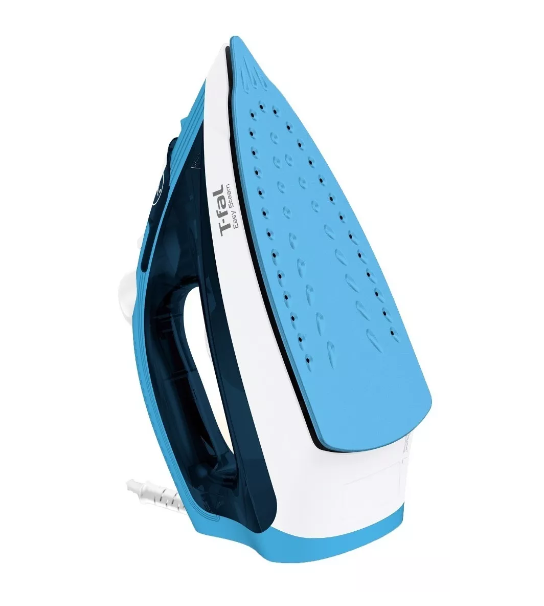Plancha Ropa Suela Antiadherente Y Vapor Vertical Desinfecta Azul