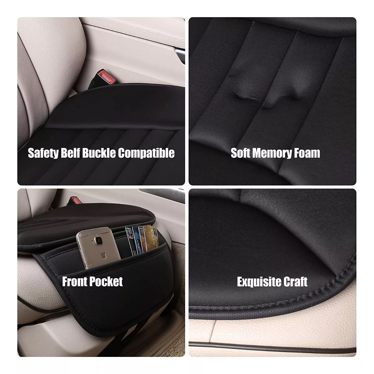 Funda Para Asiento De Auto Protector De Asiento 2 Piezas