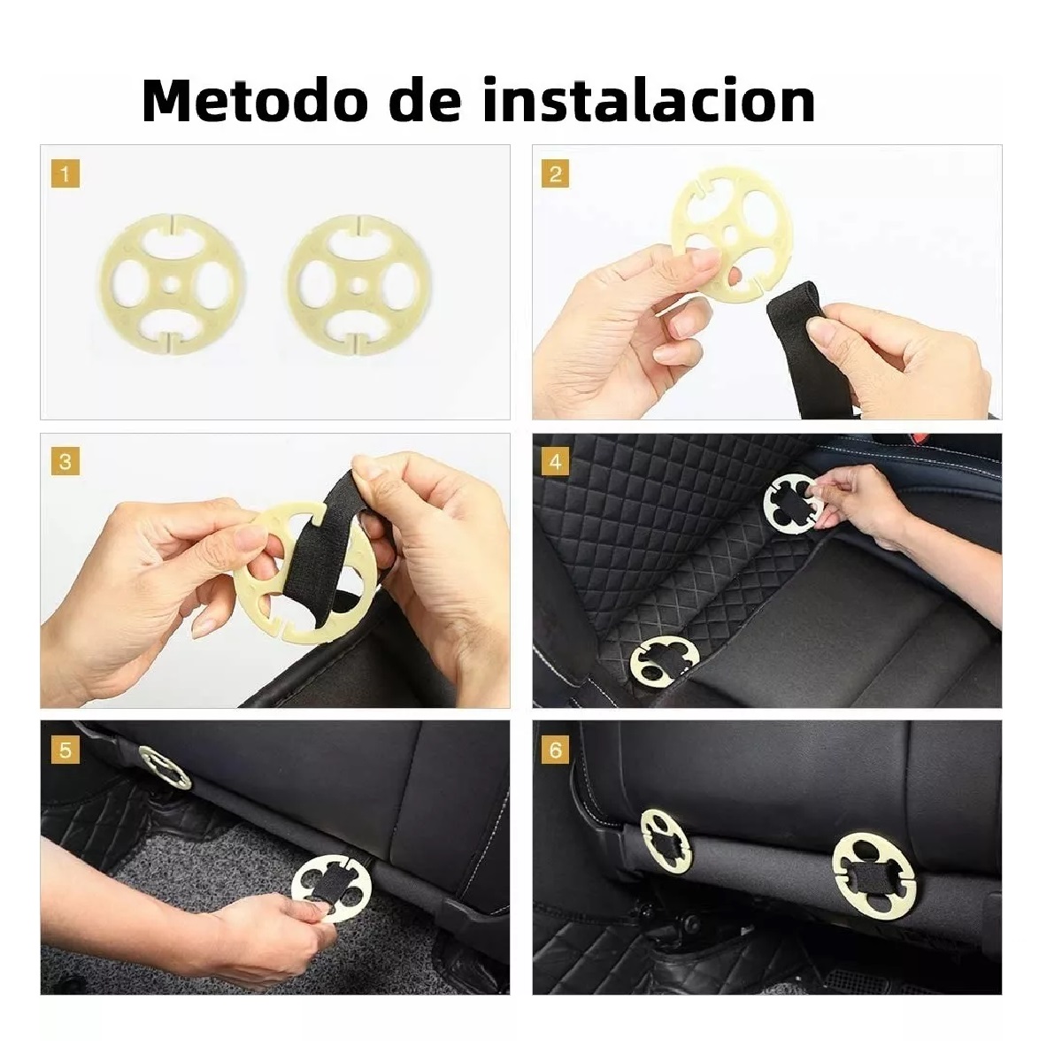 Funda Para Asiento De Auto Protector De Asiento 2 Piezas