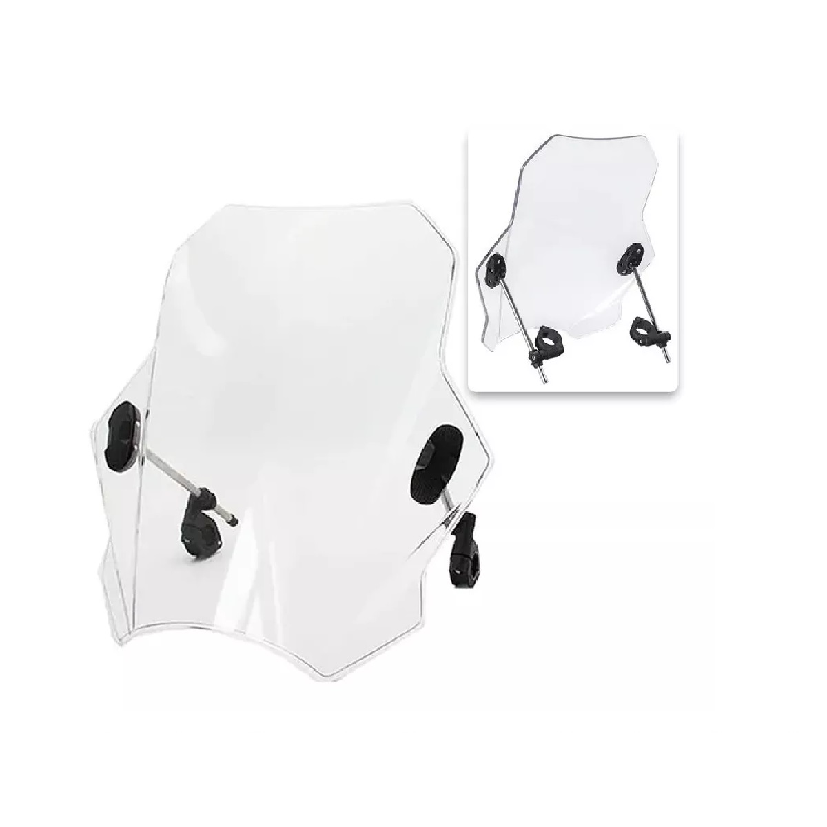 Parabrisas Universal Para Moto Kawasaki Yamaha Pulsar Suzuki