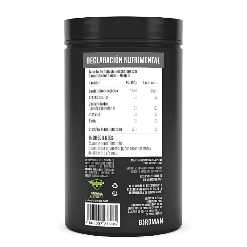 Creatina Monohidratada Birdman 