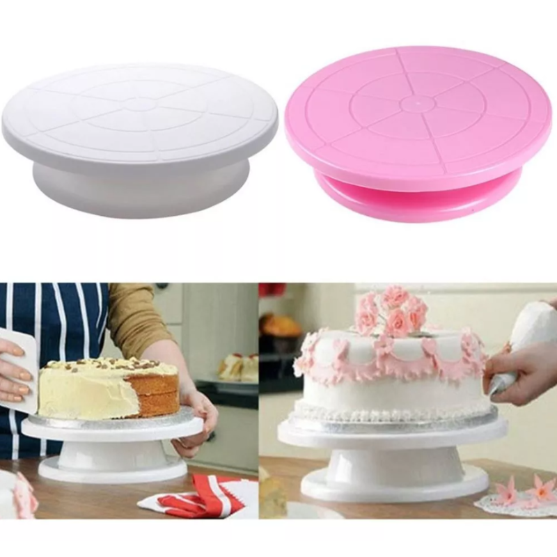 Base Giratoria Para Pasteles Plato Decoración Repostería.