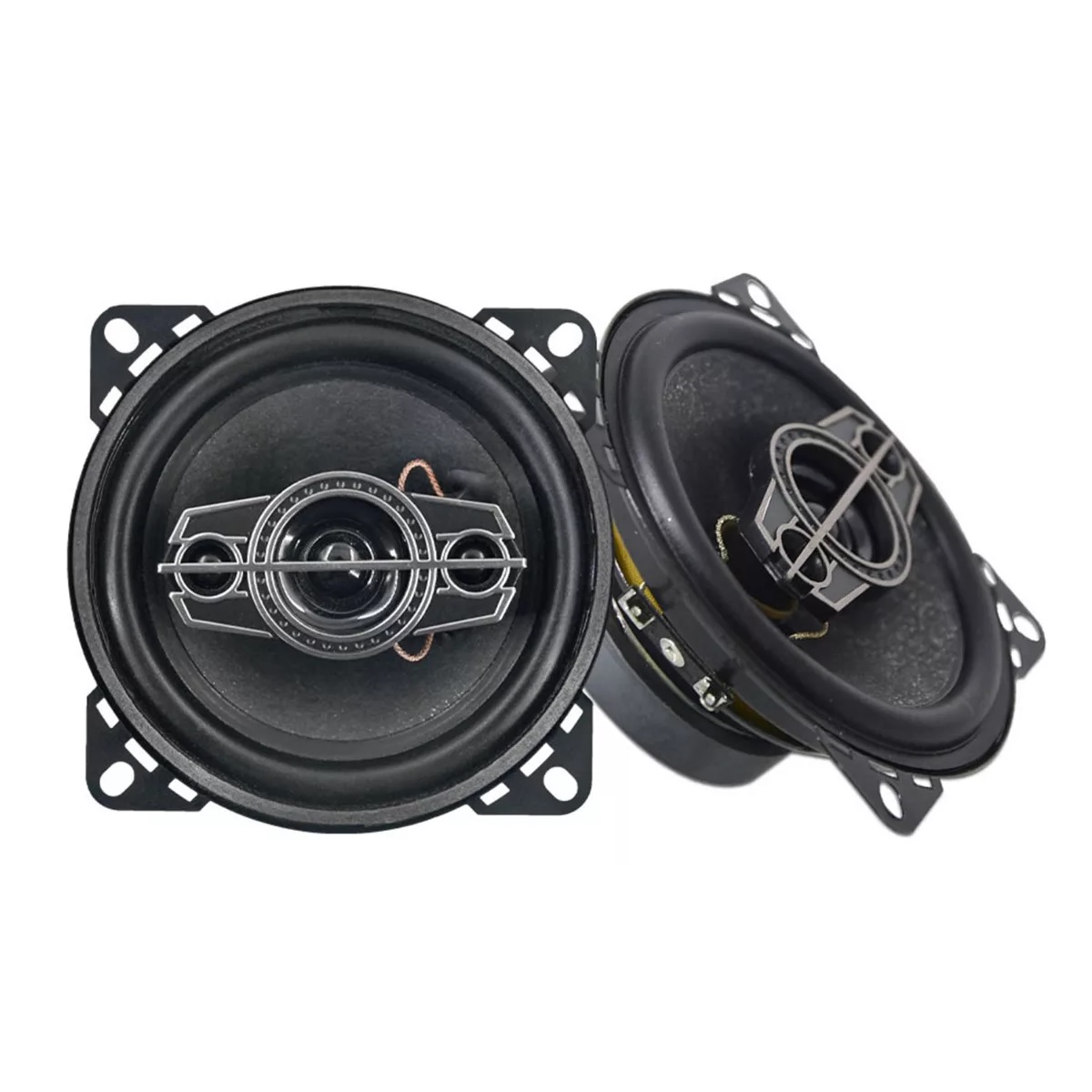 Par Bocinas Para Auto Banda Dual Altavoces Coaxial 4 Pulgadas