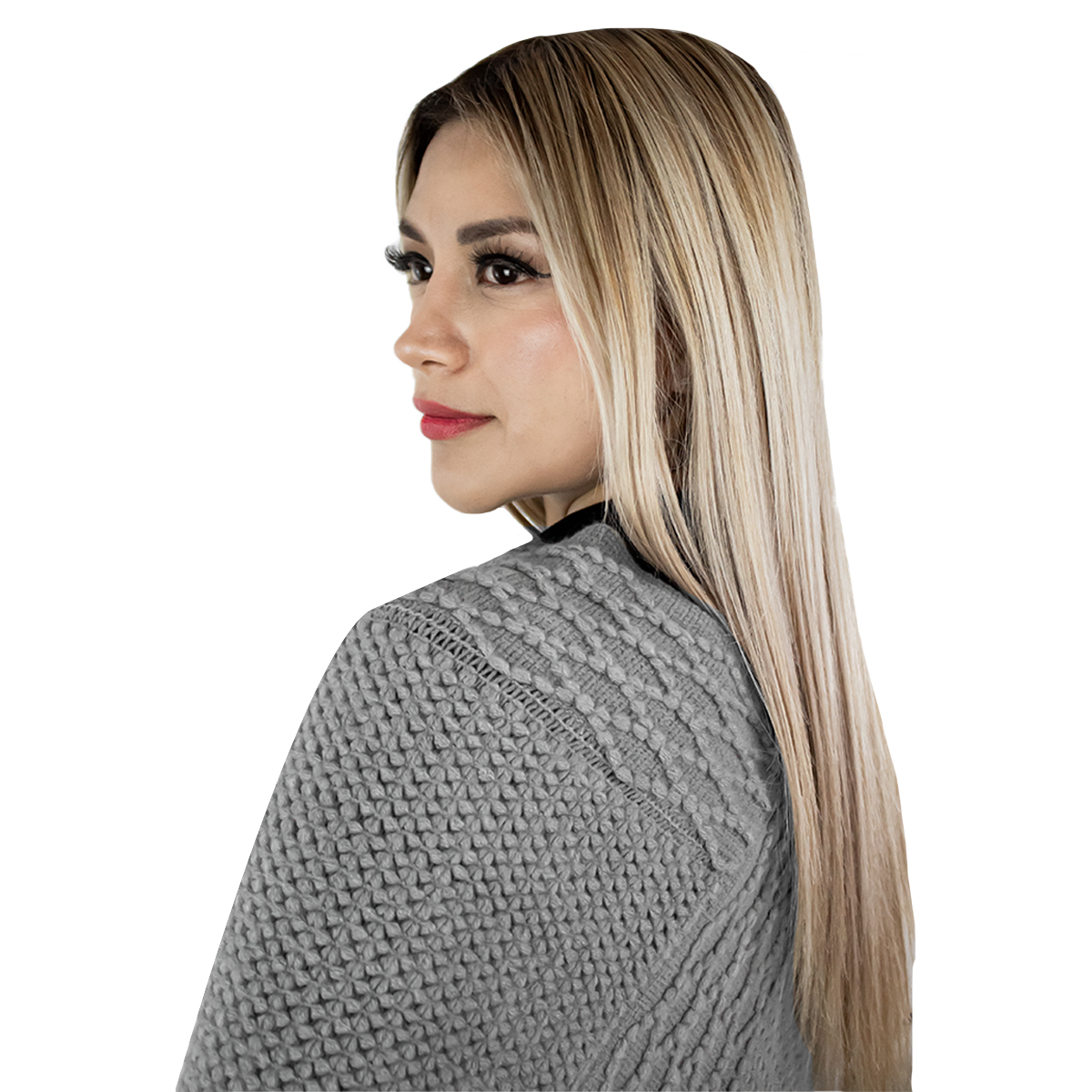 Capa Poncho Tejida Para Mujer Marca Vasarelli