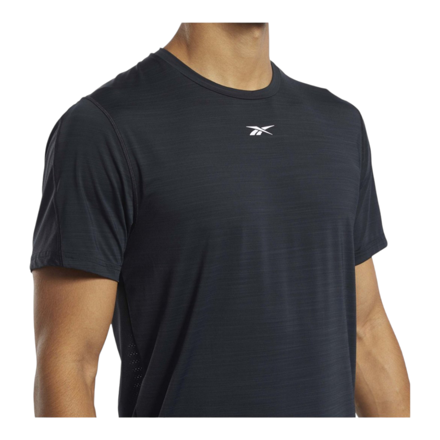 PLAYERA REEBOK HOMBRE NEGRO REEBOK TS AC SOLID H52180.