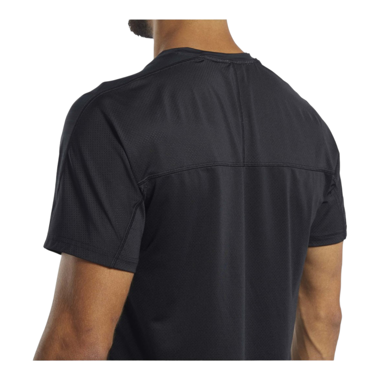 PLAYERA REEBOK HOMBRE NEGRO REEBOK TS AC SOLID H52180.
