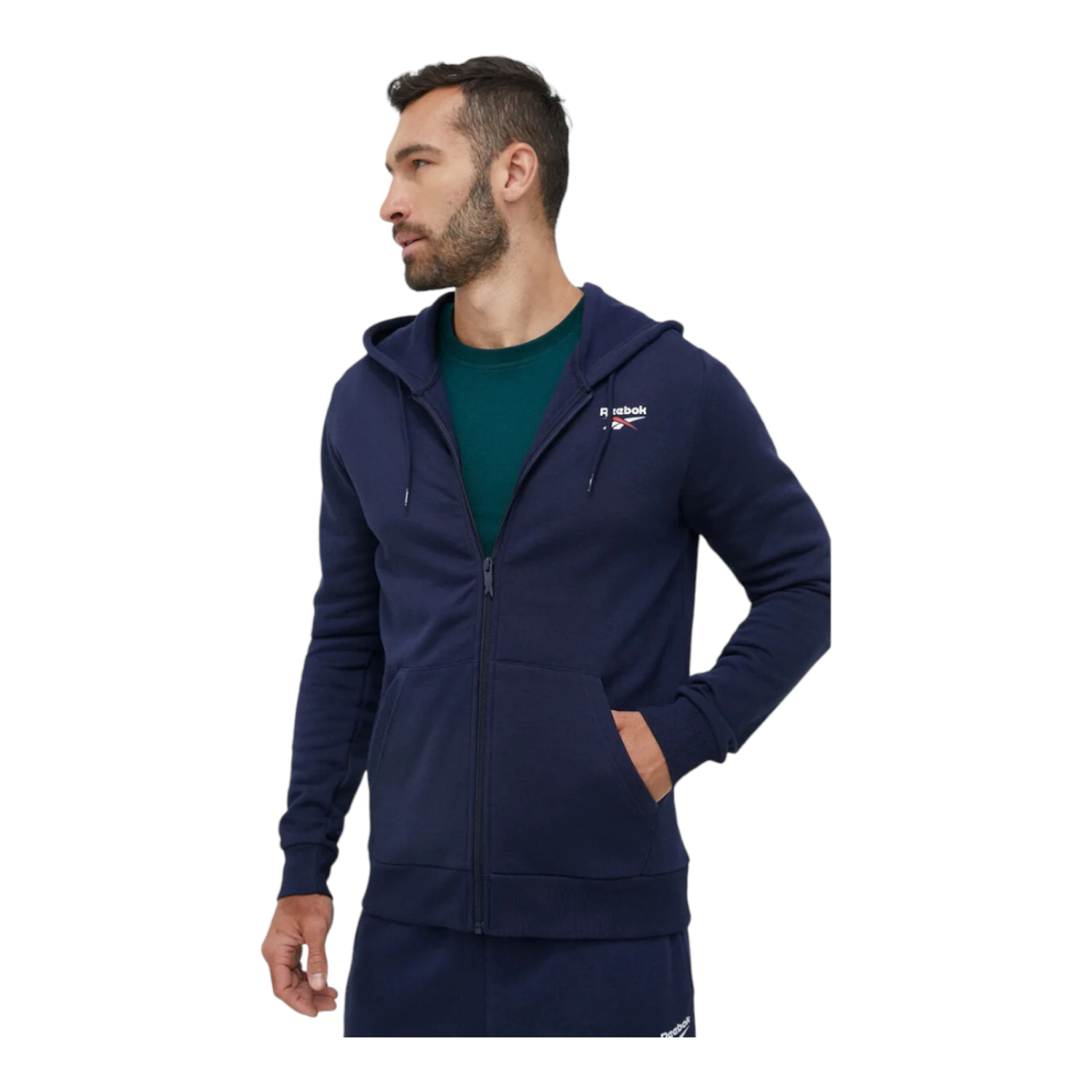 SUDADERA REEBOK HOMBRE AZUL REEBOK TRAINING H52220