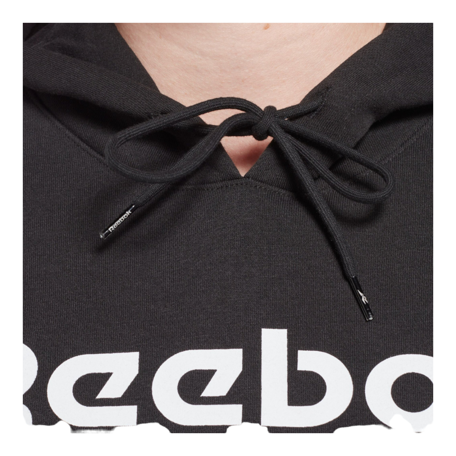 SUDADERA REEBOK MUJER NEGRO REEBOK FLEECE H54748.