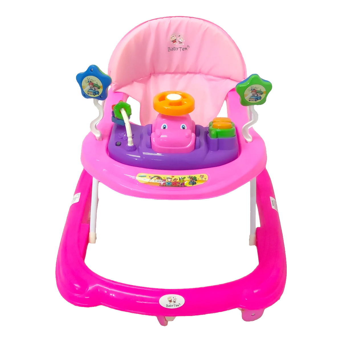 Andadera para bebé Carrito Babytek TEK-102 Rosa
