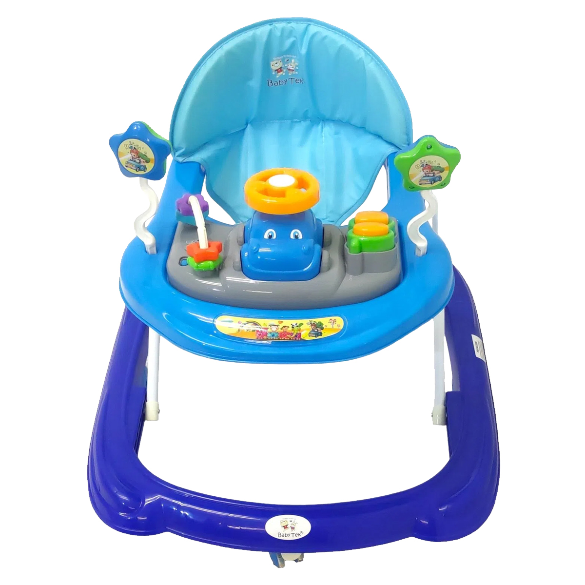Andadera para bebé Carrito Babytek TEK-102 Azul/ Azul Rey.