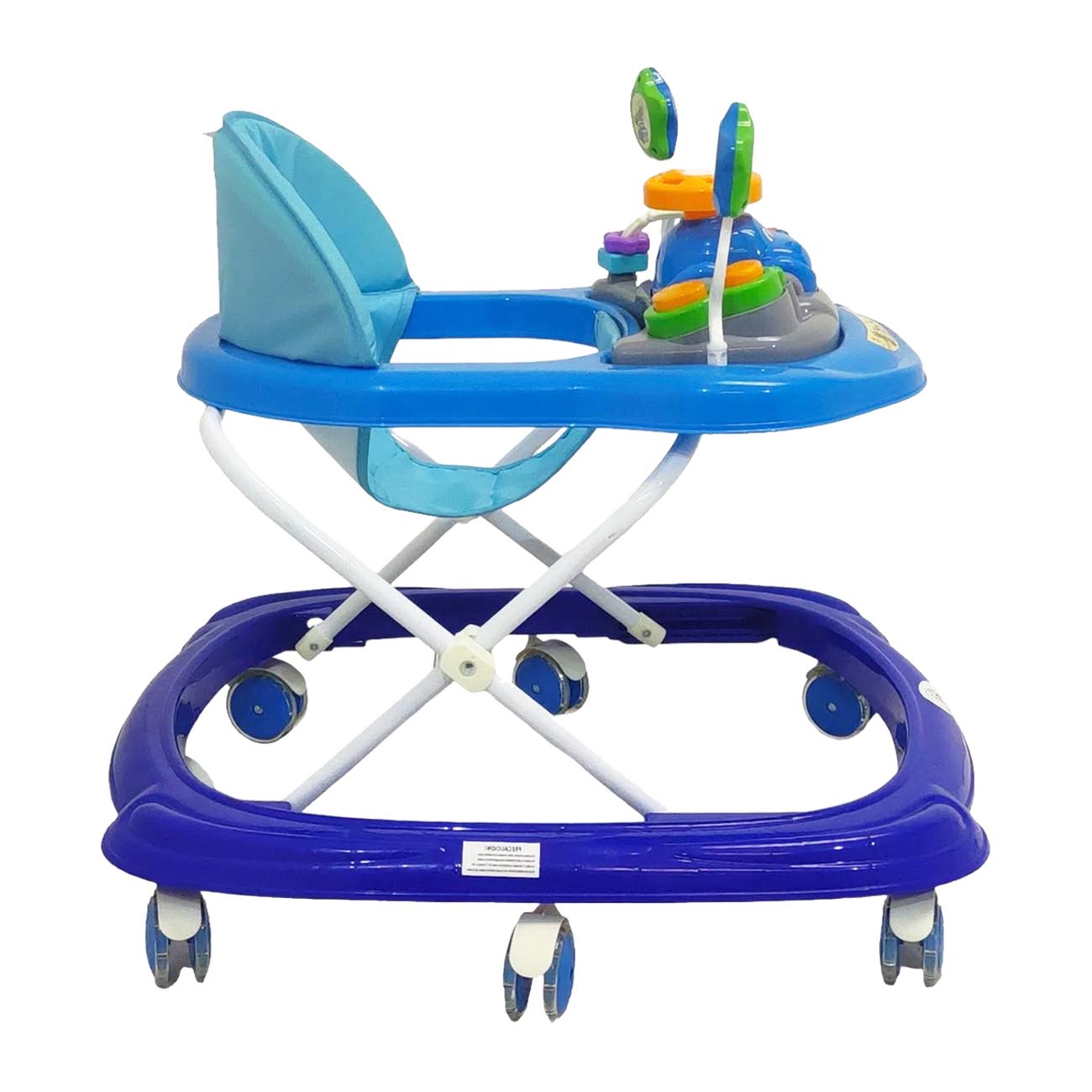 Andadera para bebé Carrito Babytek TEK-102 Azul/ Azul Rey.