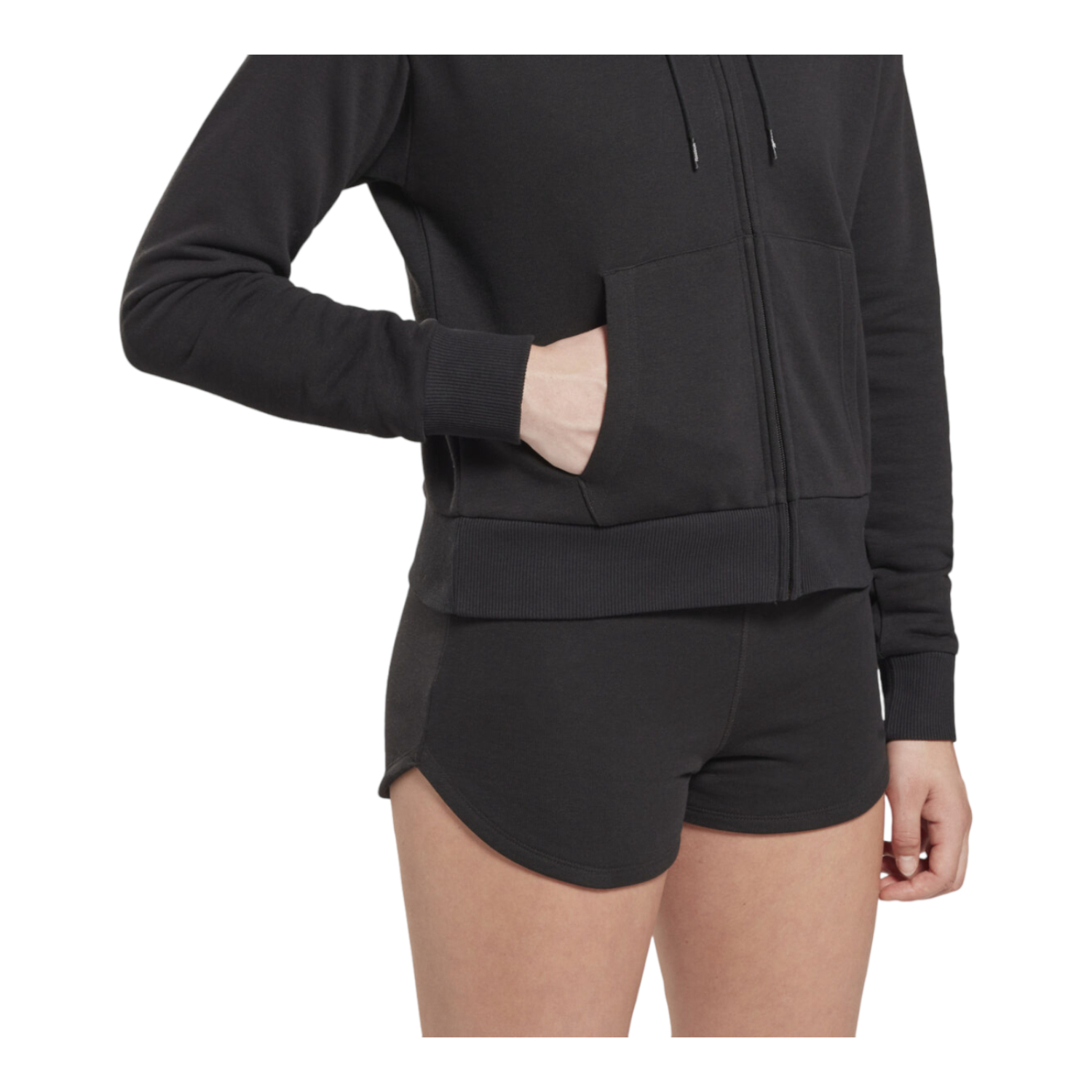 SUDADERA REEBOK MUJER NEGRO REEBOK RI SL FRENCH H54754.