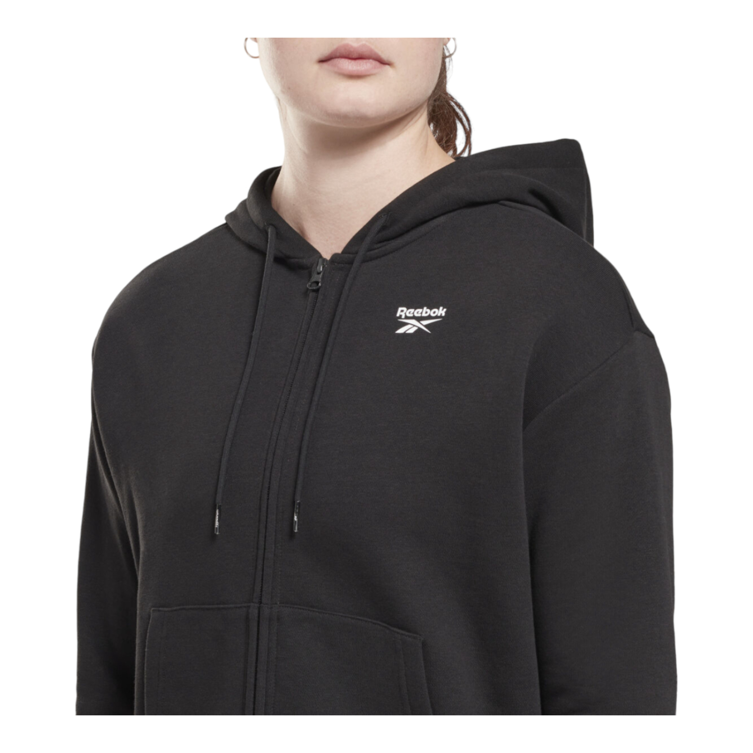 SUDADERA REEBOK MUJER NEGRO REEBOK RI SL FRENCH H54754.
