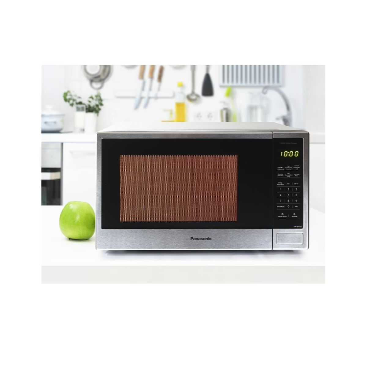 Horno De Microondas Convencional Panasonic Silver 1.3 P Nn-Sb646sruh