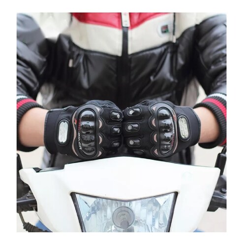 Guantes Con Proteccion Motociclista Anti Derrape Táctil XL