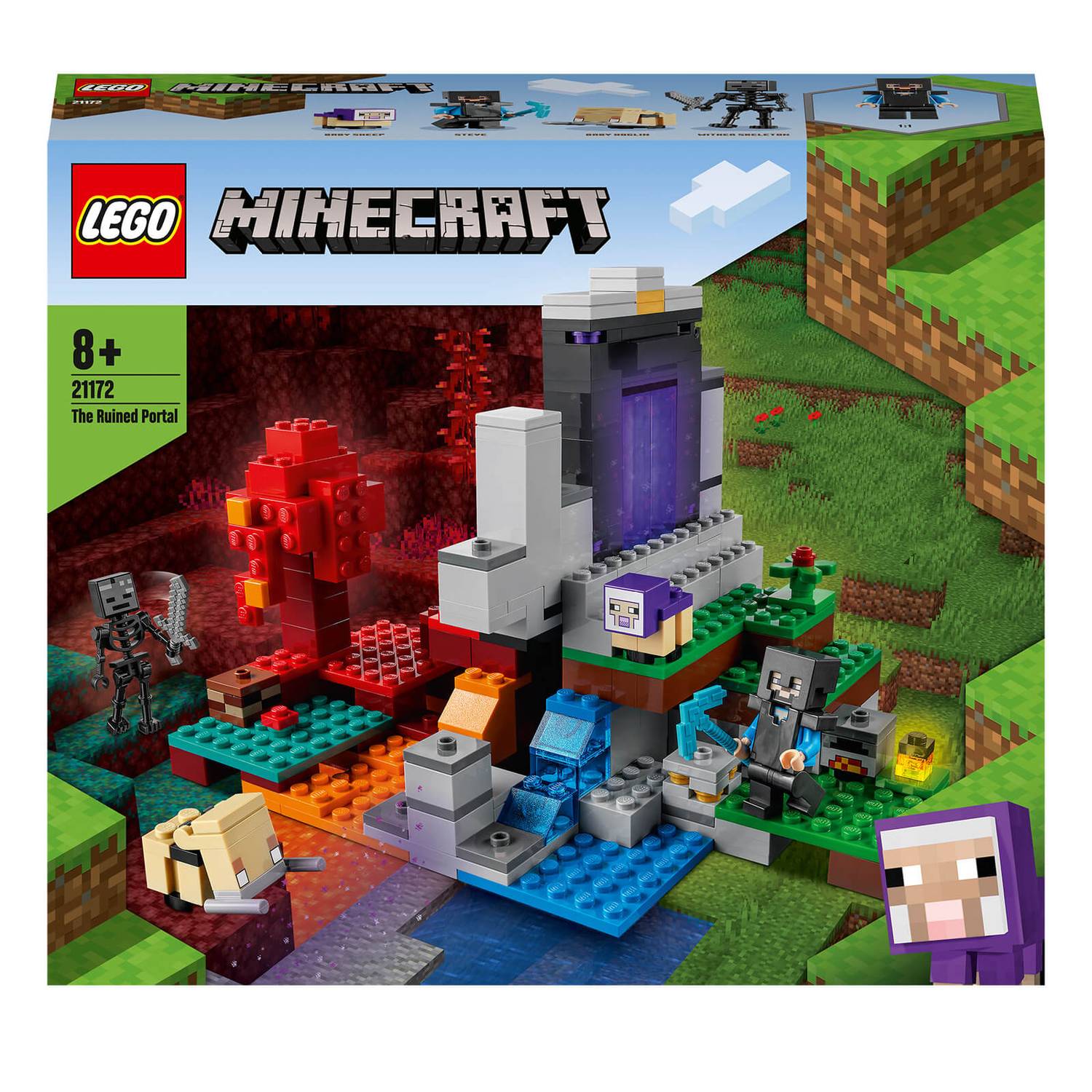 Lego Minecraft El Portal en Ruinas 316pzs