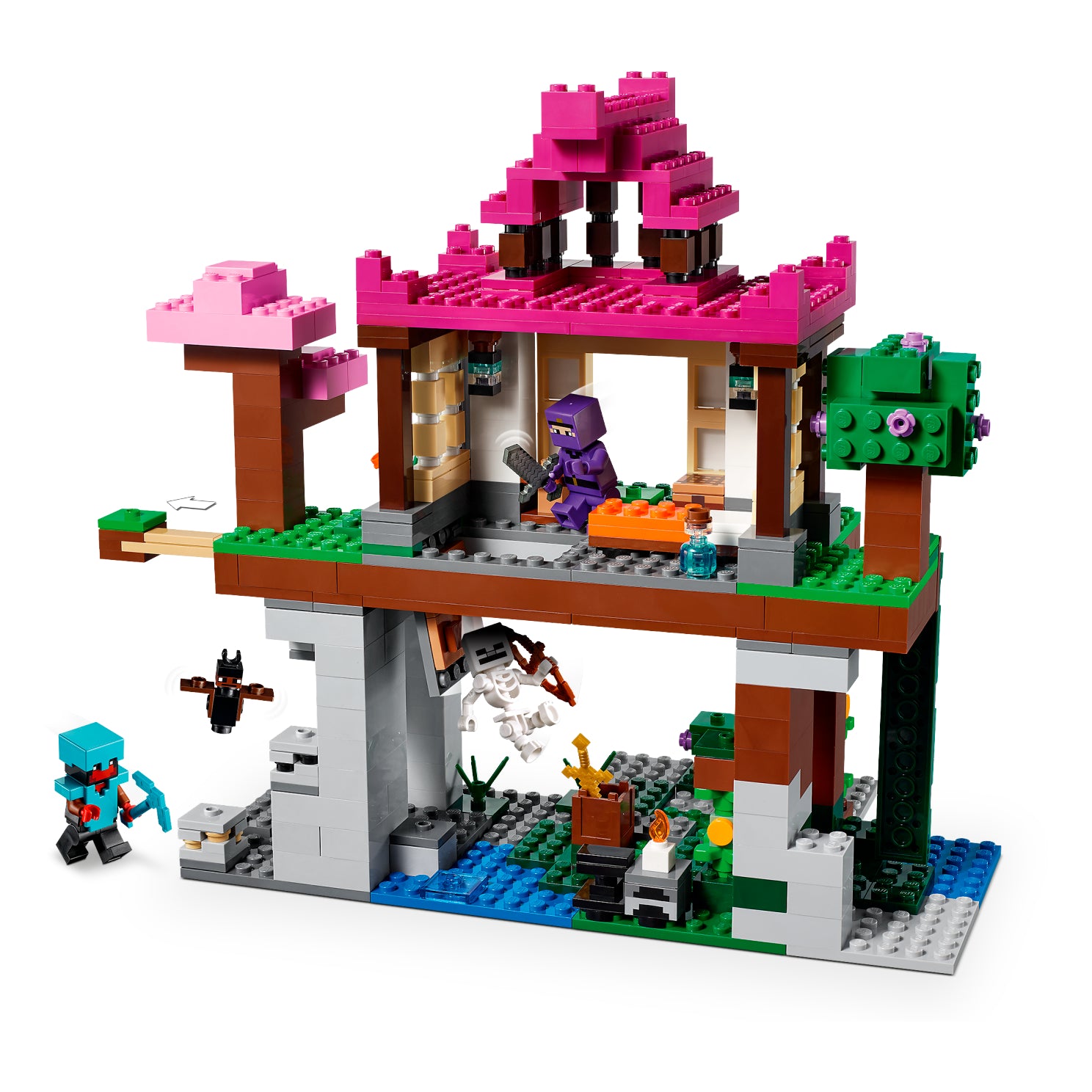 Lego Minecraft El Campo de Entrenamiento 534pzs