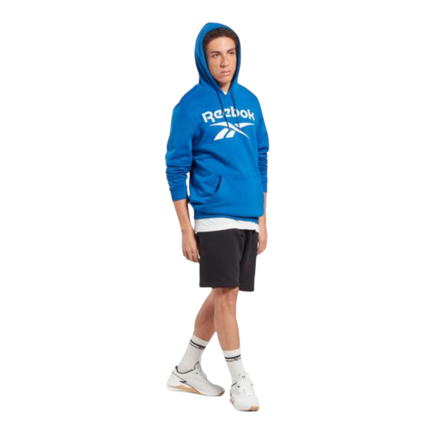 SUDADERA REEBOK HOMBRE AZUL REEBOK RI FLC H54801
