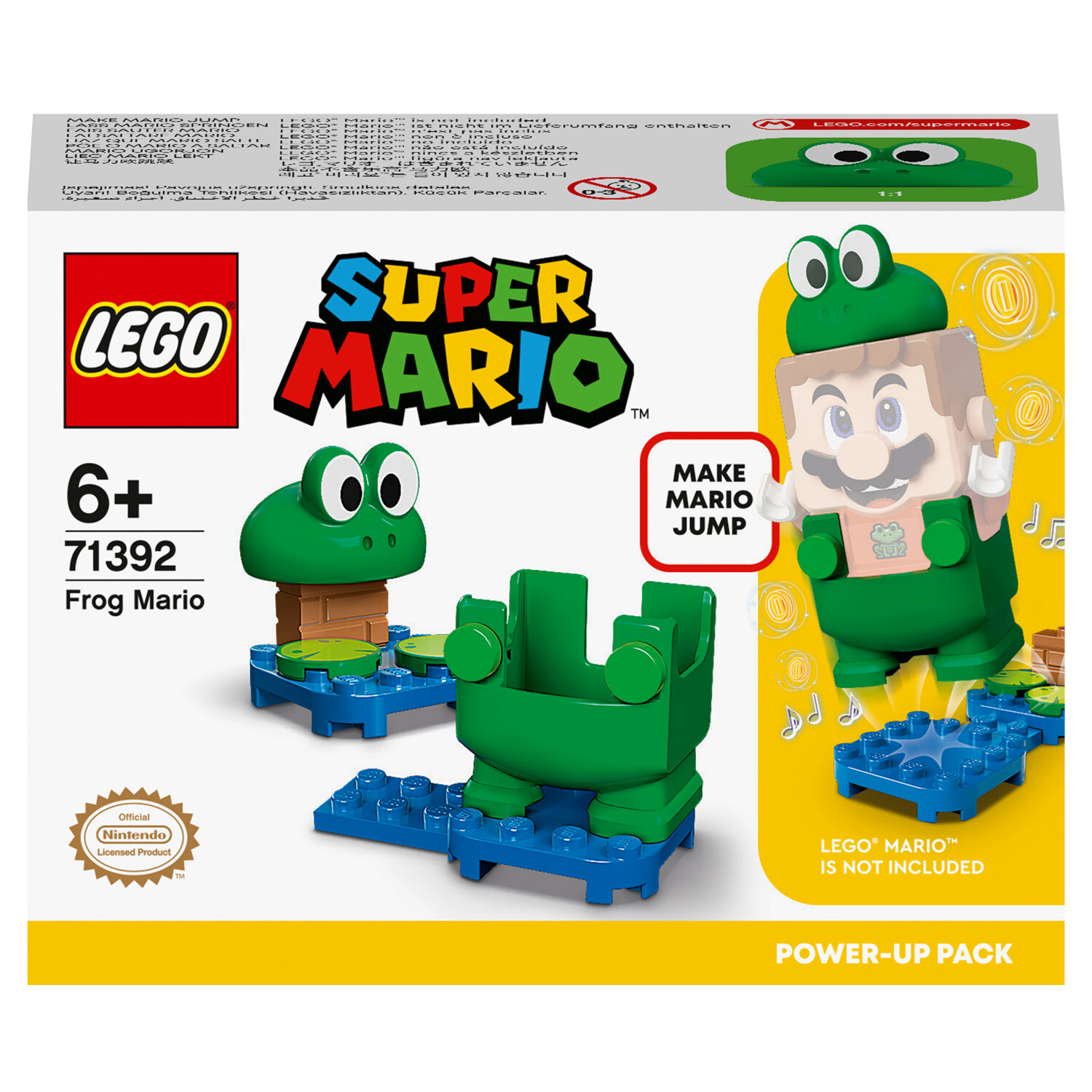 Lego Super Mario Traje de Rana 11pzs