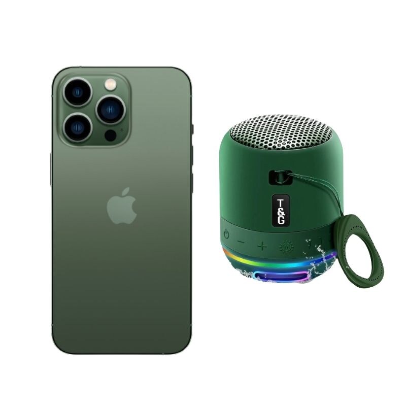 iPhone 13 Pro 256GB Verde Reacondicionado Grado A + Mini Bocina