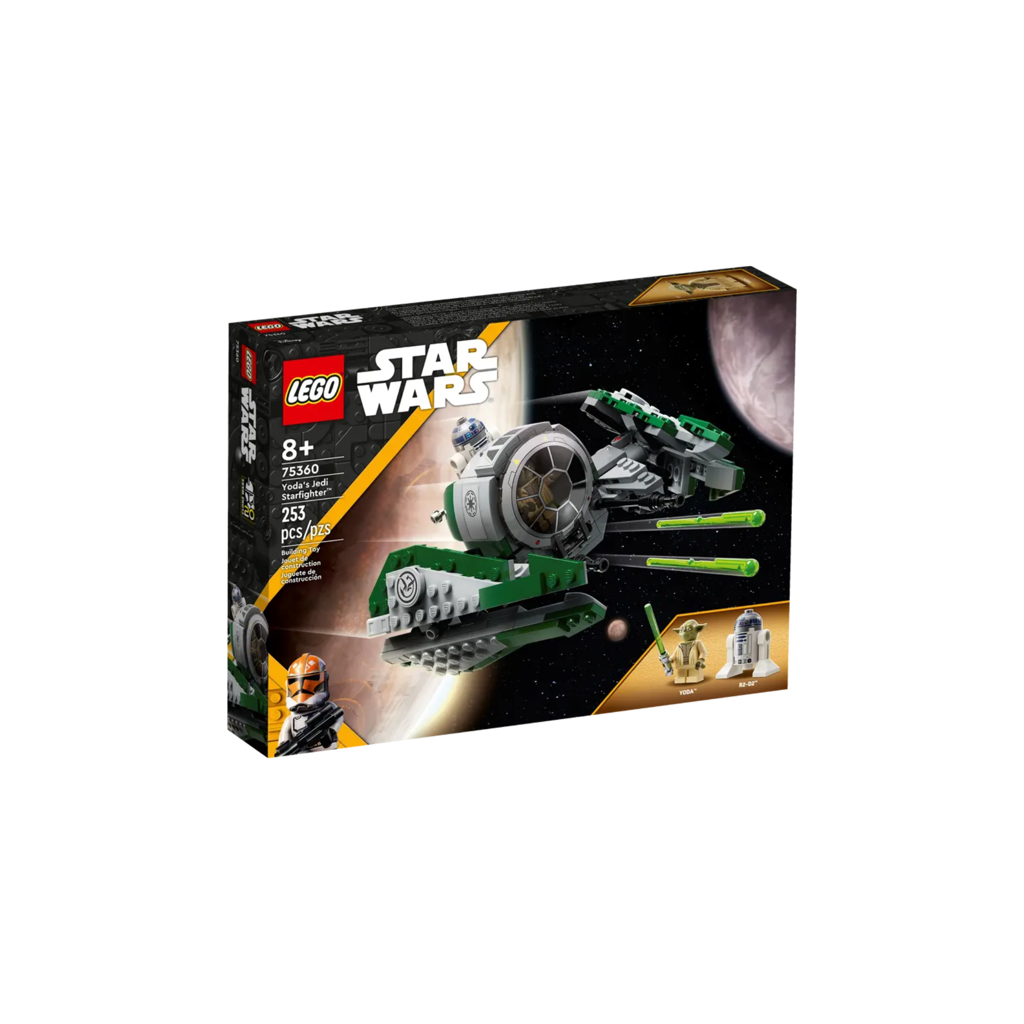 Lego 75360 Caza Estelar Jedi de Yoda