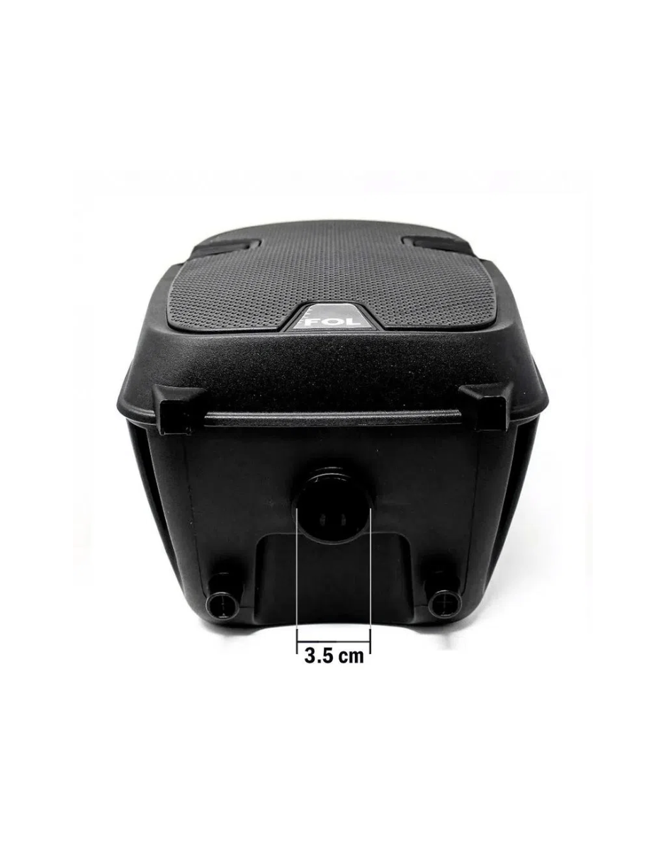 Bocina bluetooth con micrófono, control y luz FOL FS-L187
