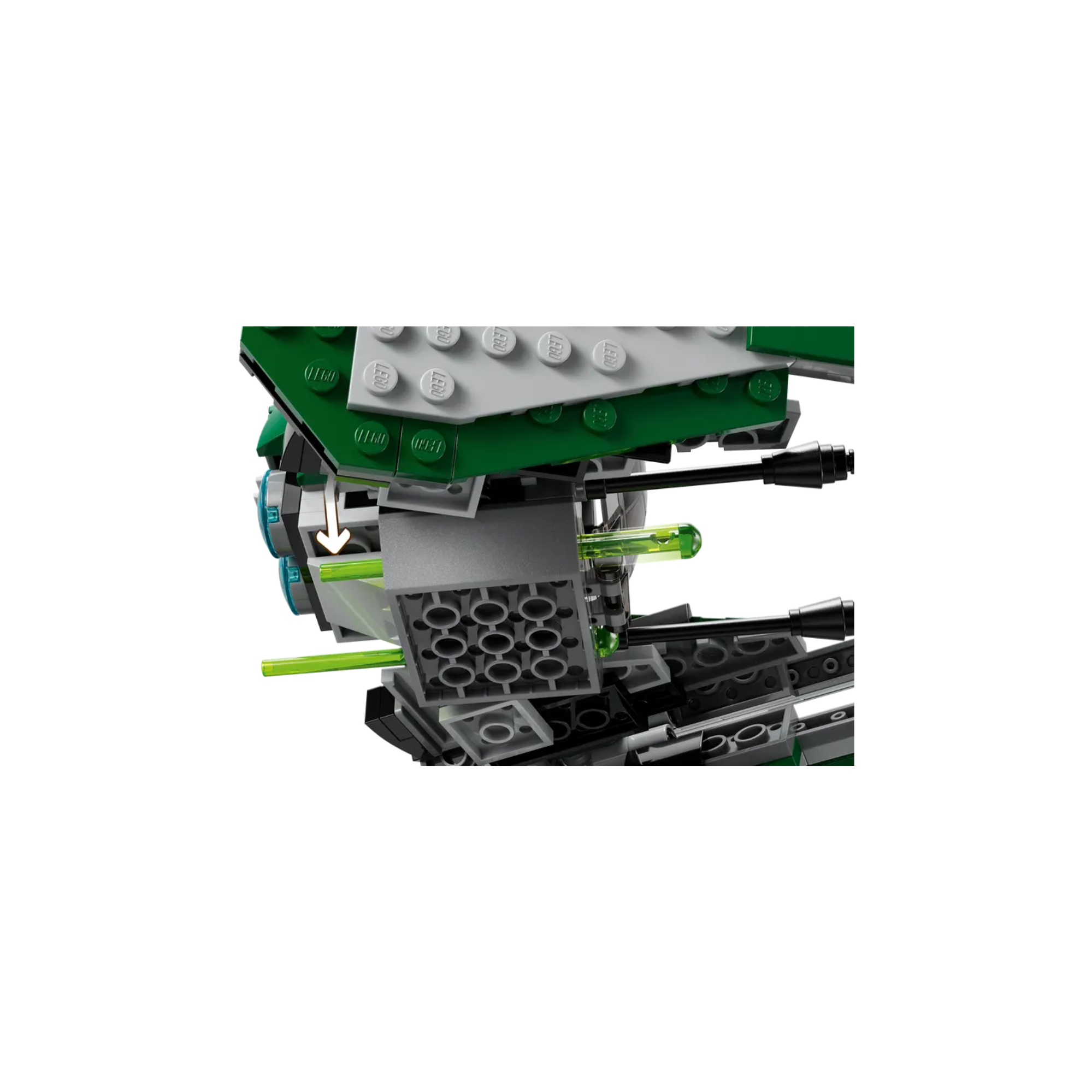 Lego 75360 Caza Estelar Jedi de Yoda