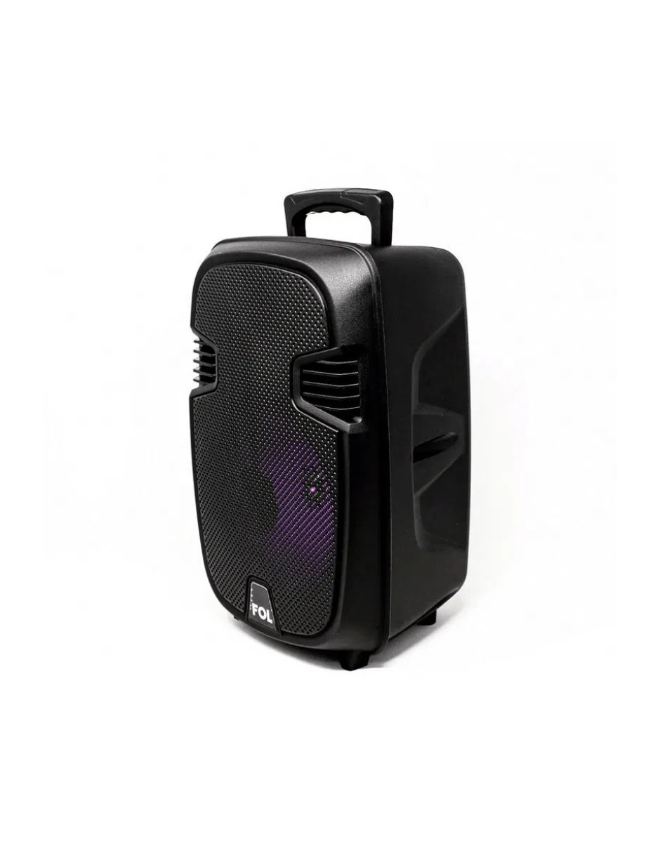 Bocina bluetooth con micrófono, control y luz FOL FS-L187