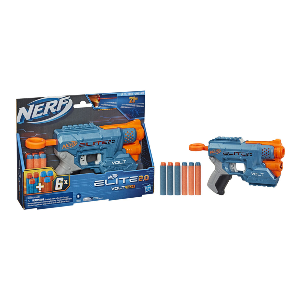 Nerf Elite 2.0 Volt SD. Lanzador de Dardos