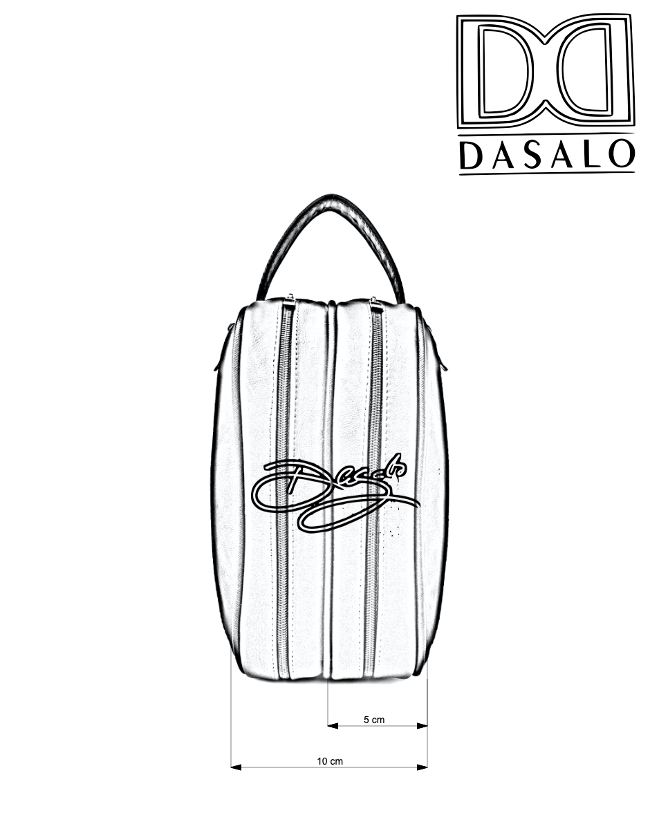 Neceser Sobaquera En Piel Vacuno Café Con Asa