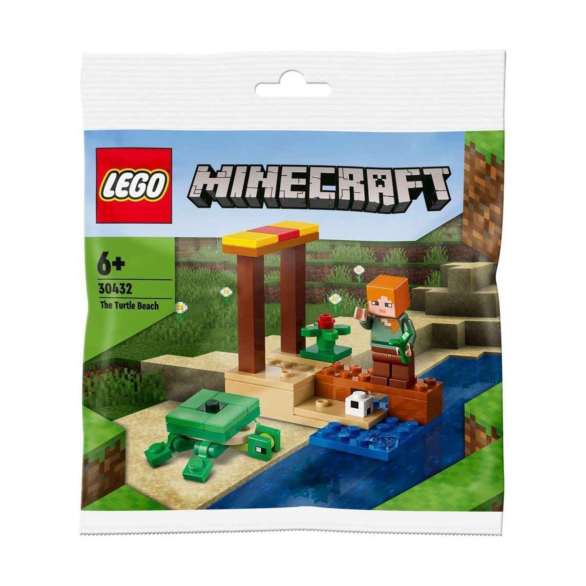 Lego Minecraft La Tortuga de la Playa 46pzs