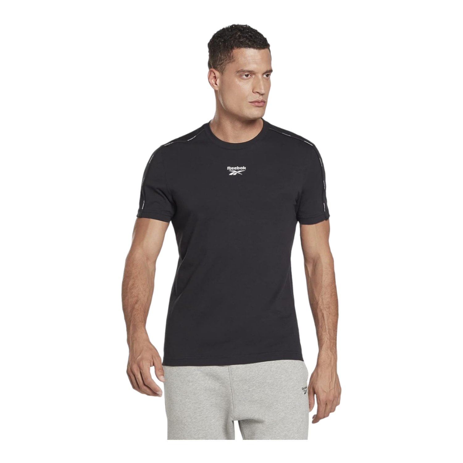 PLAYERA REEBOK HOMBRE NEGRO REEBOK WOR PIPPING HA1060.