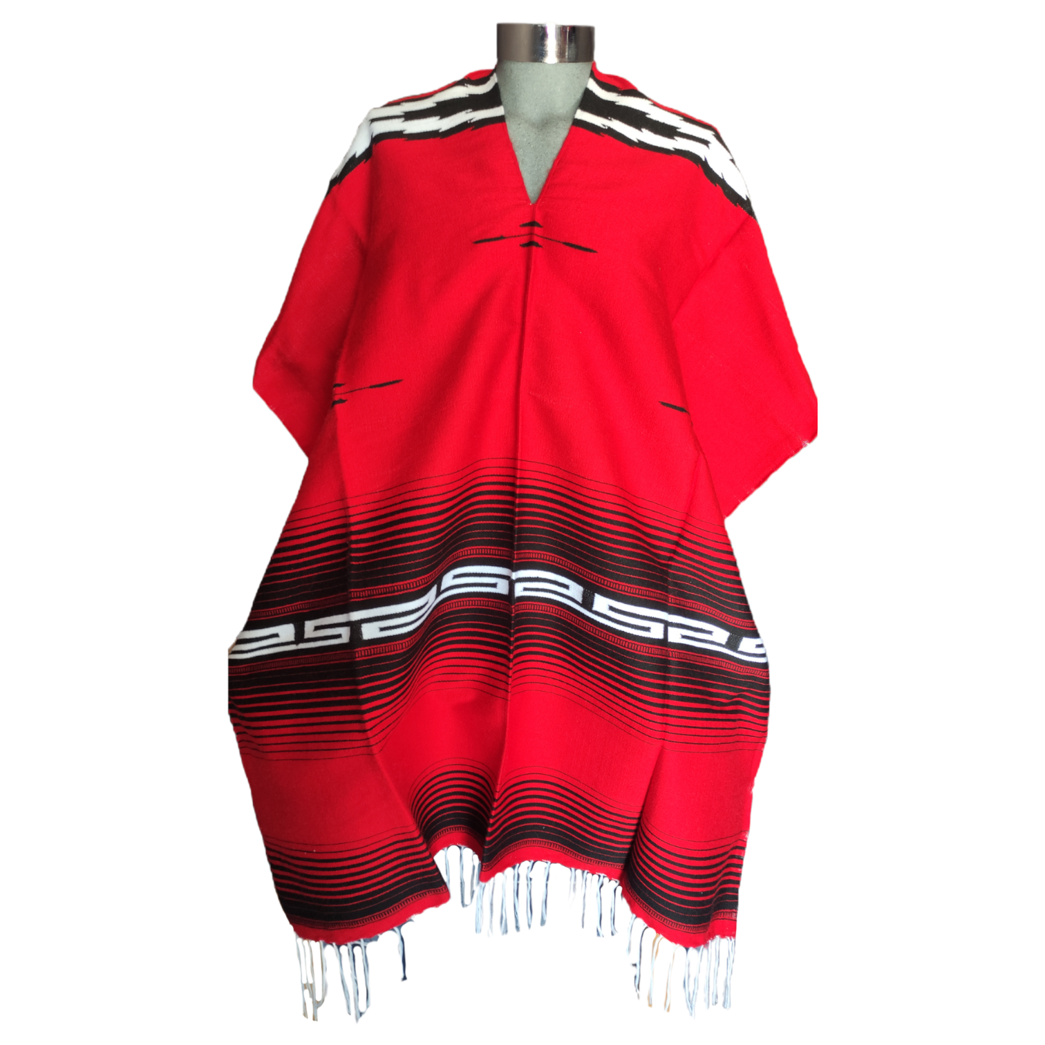 Gaban, Poncho Hecho En Telar Artesanal Premium Moda Jorongo