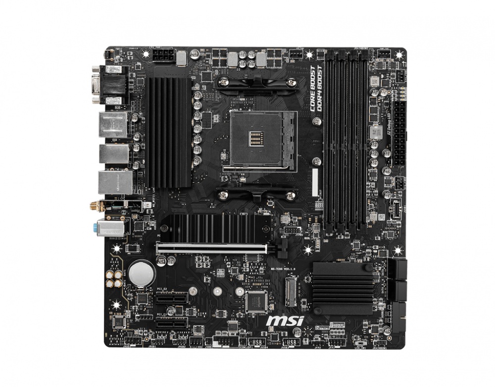 Tarjeta Madre B550M Pro-VDH Wifi MSI Compatible con Ryzen 5000