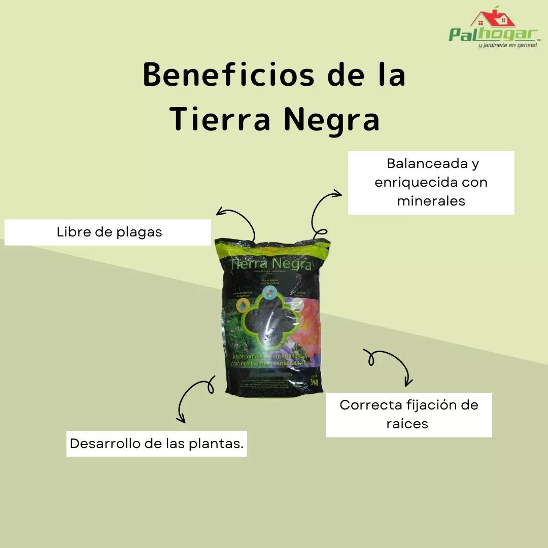 Tierra Negra Para Maceta, Nutrigarden Bolsa De 5 Kg