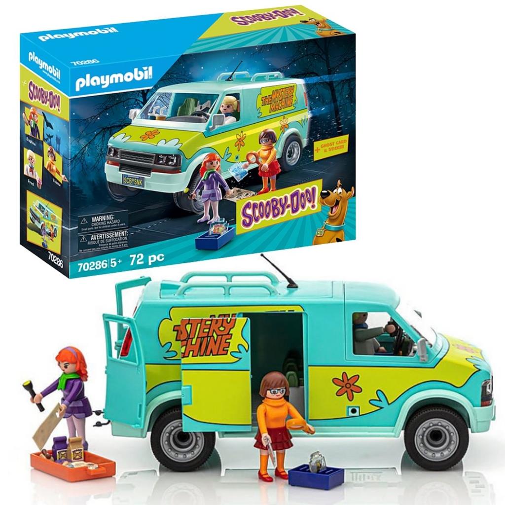 Playmobil Scooby Doo La Maquina Del Misterio 70pzs