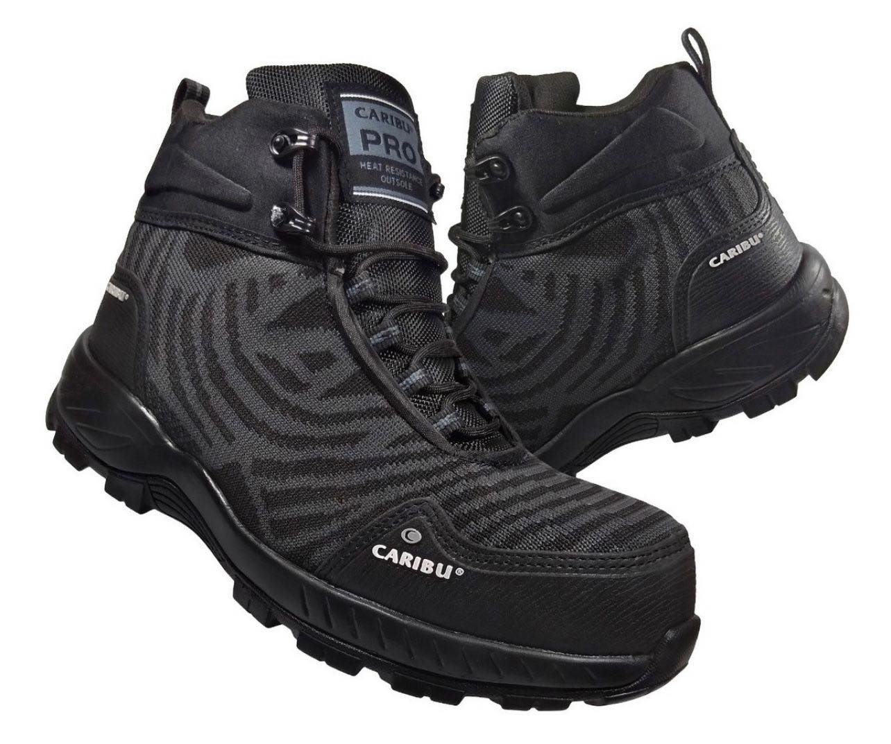 Botas Dama Bota Tenis Caribu Industrial Casco Poliamida