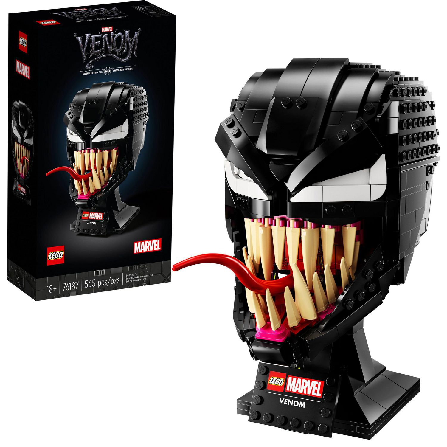 Lego Cabeza Venom Marvel 565pzs