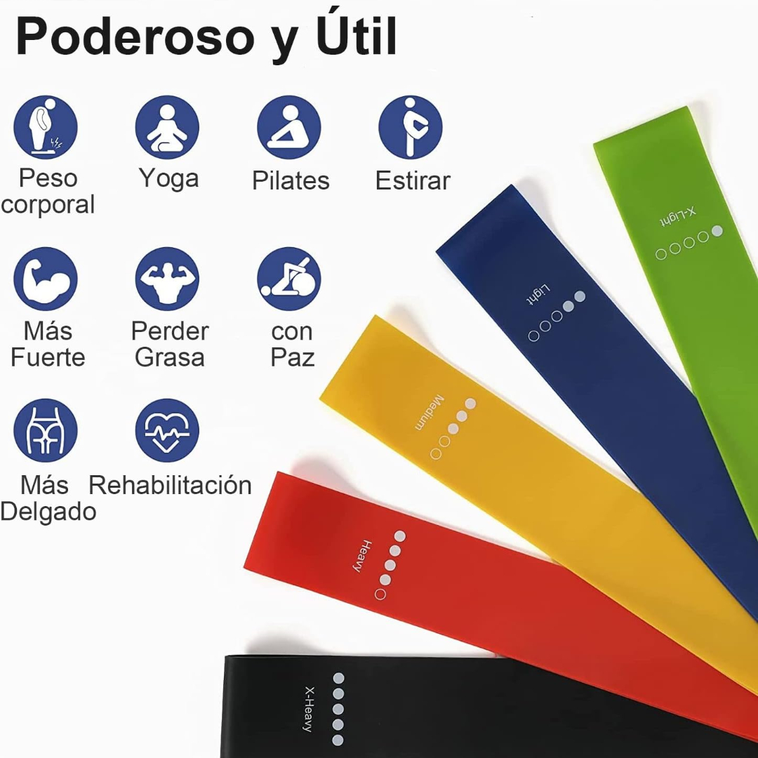 Ligas De Resistencia Banda De Resistencia Ejercicio Yoga Kit.