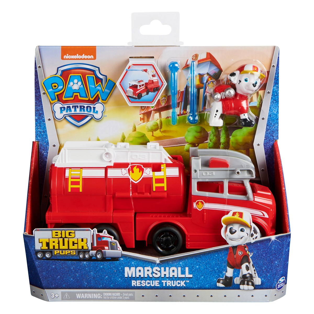Paw patrol big trucks pups Marshall/rocky/rubble/zuma/chase/skye spin master