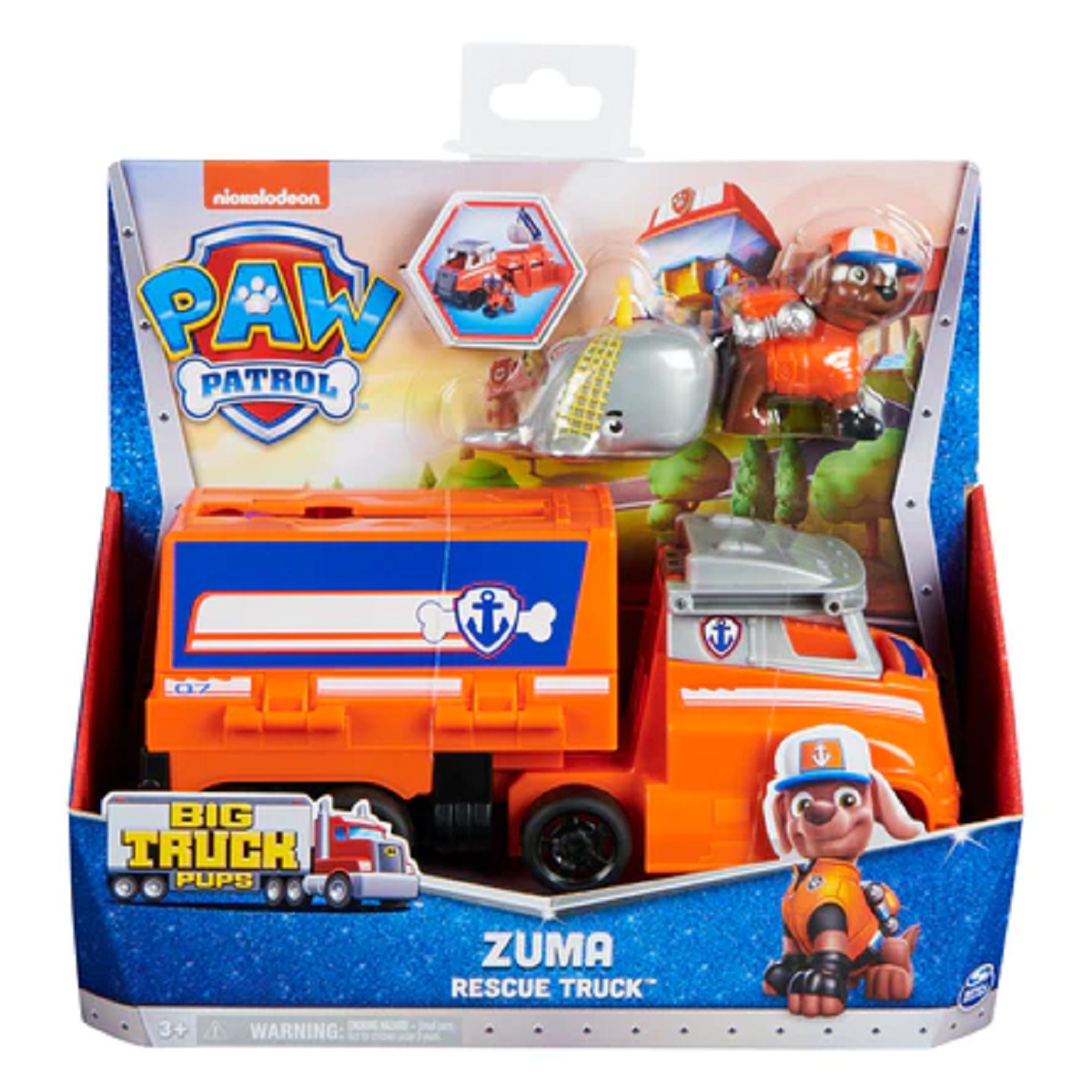 Paw patrol big trucks pups Marshall/rocky/rubble/zuma/chase/skye spin master