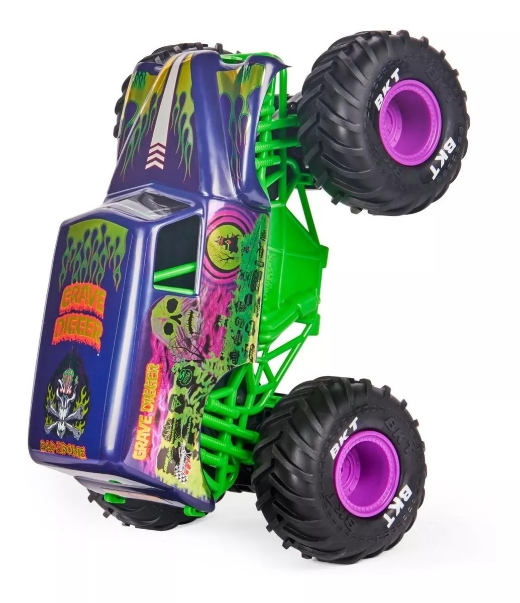 Monster jam grave digger freestyle R/C spin master